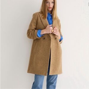 Never worn-Daphne topcoat in Italian boiled wool, size 10